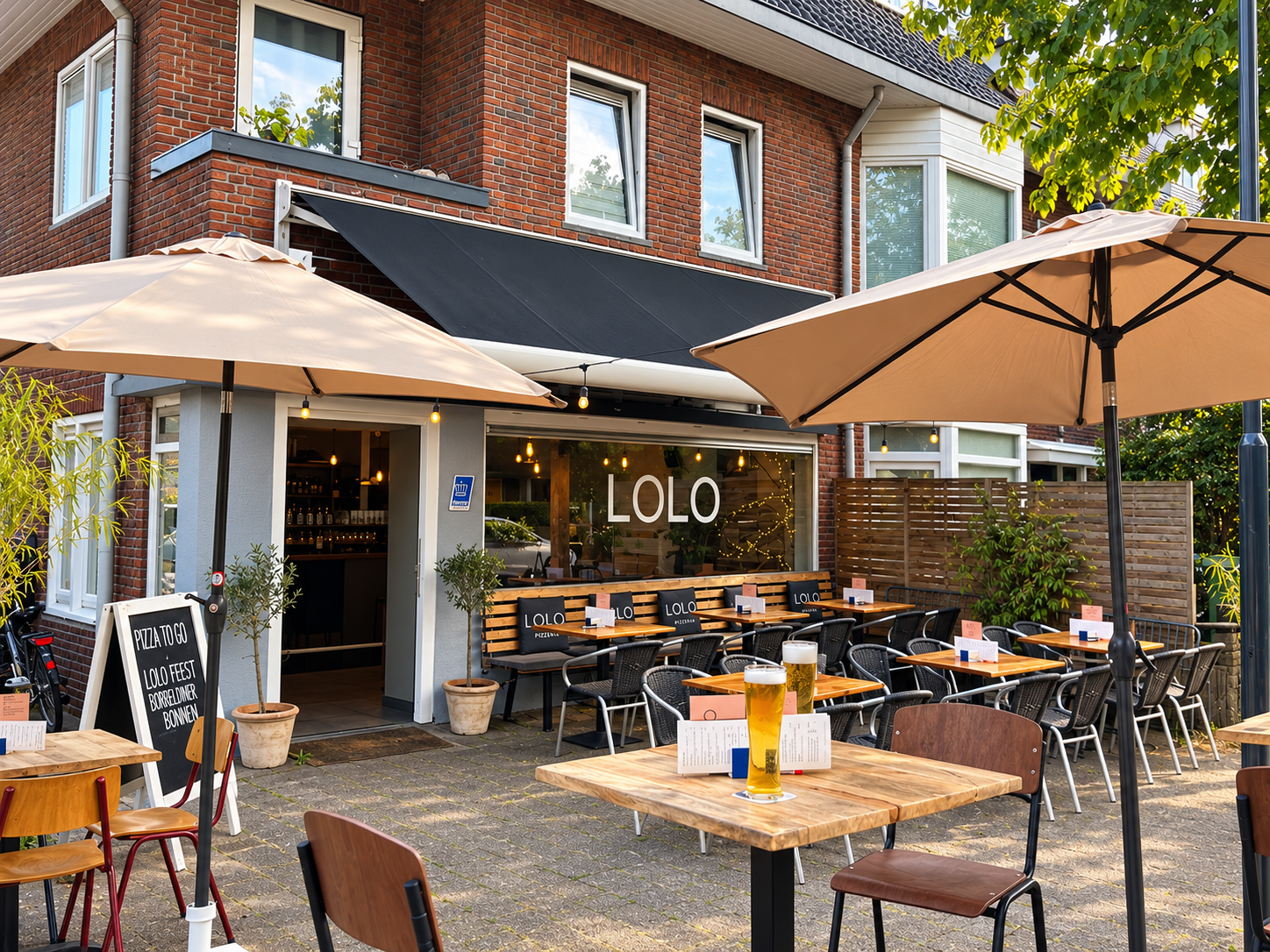 LOLO Belcrum: restaurant en terras